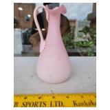 Antique Victorian Mt. Washington Pink Cameo Vase