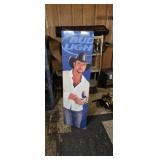 Bud Light Tim McGraw cardboard stand up sign.