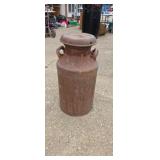 Old milk can