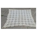Handmade lace table cover 5