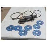 Snap-on 4-in grinder needs cord and switch