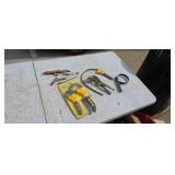 Vise grips welding clamps strap wrenches oil