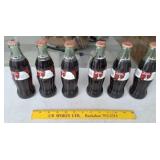 Six Happy Holidays Unopened Coke Bottles