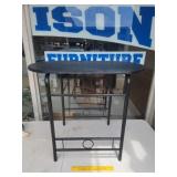 Metal Frame Side Table