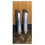 39" Diesel stacks 5" into 7" for pickup.