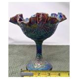 Vintage Fenton Amethyst Carnival Glass Persian