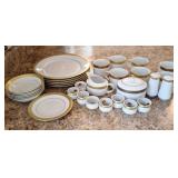 9414 Pure gold Centurion collection, dishes made