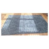 91x60 rug/ blue-gray
