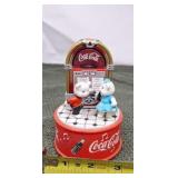 Coca-Cola collectible music box, copyright 1997