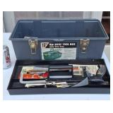 Tool box with contents including Stanley and more