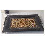 Decorative metal tray