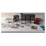 Cds and cassettes including Elvis, dolly, and