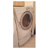 Whirlpool dual electric dryer with pedestal
