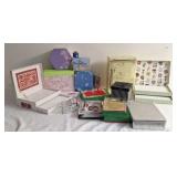 Decorative boxes and greeting cards