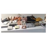 Purses,  scarves and more