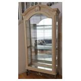88x42x17 curio cabinet with glass front, sides,