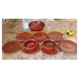 Ruff Hewn, stitch pattern, serving bowl, 2 soup