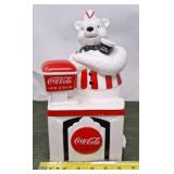 Copyright 1999, Coca-Cola collectible cookie jar
