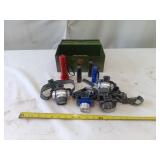 Handheld flashlights and Head flashlights,