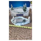 Vintage 1999 Snow Buddies Snowman Buddy Ice Pond