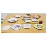 RS Prussia, Hand Painted Plates, Norcrest,