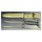 Vietnam original USM8A1 war edged bayonet with