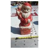 Dapol Decorative Santa on Chimney Blow Mold