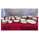 Homer Laughlin Priscilla Pattern Dish Set
