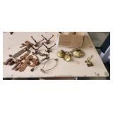 Antique Lamp.Parts & house Hardware