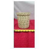 Roseville Spongeware Crock
