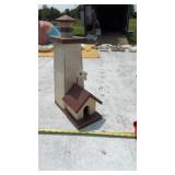 Wooden Lighthouse Decor/Birdhouse