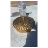 Weeping Bright Gold 22k Covered Trinket Candy