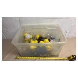 Tote of Light Bulbs