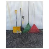 Plastic Leaf Rake and more