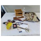 Extension Cords, Pens, Letter Holder and more
