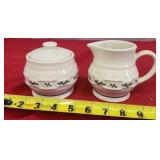 longaberger Cream & Sugar