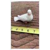 Homco White Porcelain Dove Figurine #8856 Home