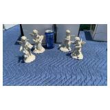 4 The Vintage Porcelain Dresden Germany (Four