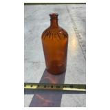 Collectible 1930ï¿½s Vintage Purex Brown Glass
