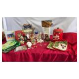 Christmas Decor includes Resin Bears, Enesco