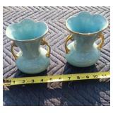 Pearl China Co. Trophy Vase 22 kc gold