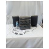 Cassette/radio player with Cd player