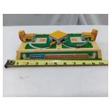 Vintage Schylling Russian Wind Up Tin Toy Train