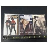 Cassette Tapes Brooks & Dunn, Alan Jackson, Clay
