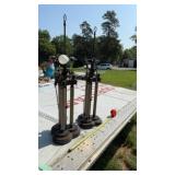 Empire Style Bouillotte Table Lamps