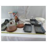 Graniteware Small Rectangle Pan Speckled Gray