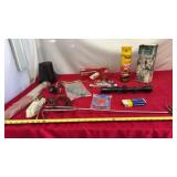 Vtg Realistic Walkie Talkie, Aerial Flares,