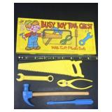 1950ï¿½s Ohio Art Busy Boy Tool Chest with soft