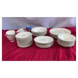 Homer Laughlin Celeste Pattern Dish Set