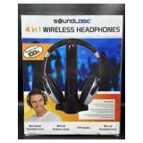 New 4in1 Wireless Headphones